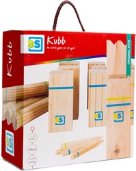 BS Toys jeu de lancer en bois - Kubb