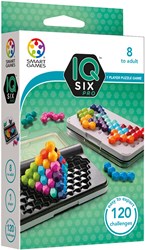 Smart Games casse-tête IQ Six Pro - 120 défis - jeu de réflexion