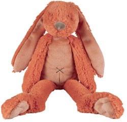 Happy Horse peluche lapin Richie 38cm orange - doudou bébé en peluche
