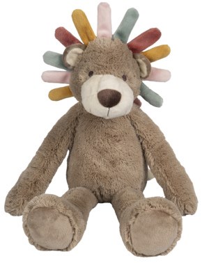 Happy Horse peluche lion Leon 48cm - doudou bébé en peluche marron