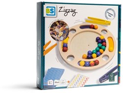 BS Toys Zigzag Bois - Jeu stratégique pour enfants FSC Bois dès 6 ans