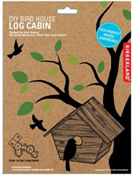 Cabane en rondins Kikkerland DIY Bird House