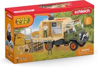 Schleich Wild Life - Grand camion de sauvetage d'animaux 42475