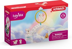 Schleich Bayala - Entraînement des lionceaux ailés - Set de figurines fantastique
