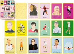 Kikkerland Great Women Athletes Matching Game