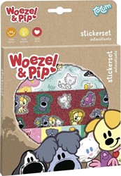 Set d'autocollants Totum Woezel et Pip 670006