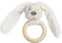 Happy Horse anneau de dentition bois lapin Richie ivoire FSC cadeau bébé