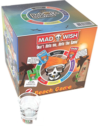 Mad Party Games jeu de plage MadWish Beach - jeu à boire Action ou Vérité