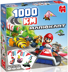 Jumbo Mario Kart 1000KM Jeu de Société - Jeu de Course pour Enfants