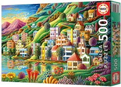 Educa puzzle Port Caché 500 pièces - adultes et enfants