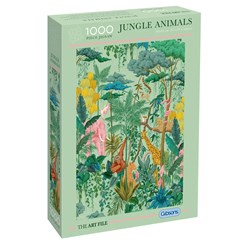 Gibsons puzzle Jungle Animals 1000 pièces carton adultes