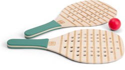 BS Toys raquettes de padel en bois - jouet d'extérieur pour enfants - FSC