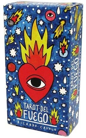 Fournier cartes de tarot Tarot del Fuego Ricardo Cavolo multicolore