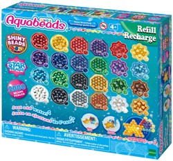 Aquabeads Refill pack de perles brillantes 31995