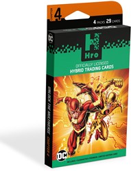Boosterbox DC Comics The Flash premium trading cards 4-pack NFT