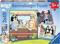 De Avonturen van Bluey Legpuzzel, 3x49st.