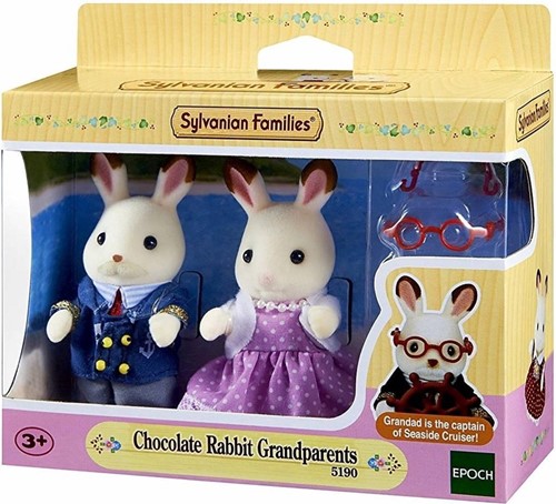 Sylvanian Families Grands Parents Lapin Chocolat - 5190