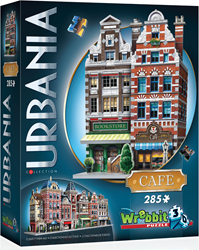 Wrebbit 3D Puzzle Urbania Café - 285 pièces - Vie urbaine