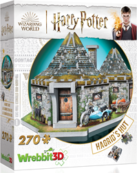 Wrebbit Wrebbit 3D Puzzle - Harry Potter La Cabane de Hagrid (270)