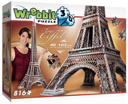 Wrebbit Puzzle 3D Wrebbit - La Tour Eiffel (816)