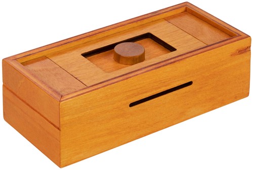 Philos boîte à énigmes bois casse-tête Secret Box Circle cadeau
