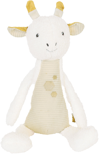 Happy Horse peluche girafe Gary 28cm - blanc - jouet en peluche durable