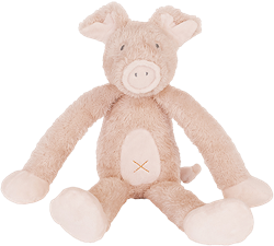 Happy Horse peluche cochon Pinky 32cm - Jouet en peluche rose