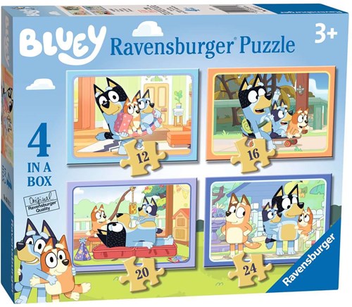 Ravensburger Bluey puzzle - Puzzle enfant cartoon pour garçons et filles
