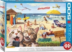Eurographics XXL Teile - Keine Katzen erlaubt - 500 Teile