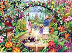 Gibsons puzzle Botanical Blooms - puzzle floral 1000 pièces