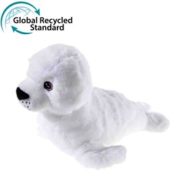 Heunec peluche phoque en PET recyclé 30cm jouet durable
