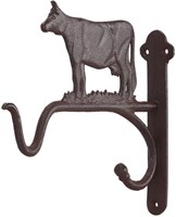 Esschert Design crochet vache fonte marron noir décoration support mural