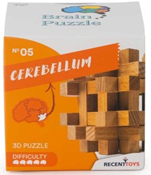 Recent Toys casse-tête en bois - Brain Puzzle 5 - jeu de réflexion stimulant