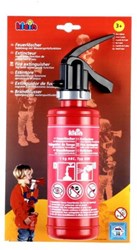Klein extincteur jouet - fonction pulvérisation d'eau - réservoir 0,5 litre - rouge noir