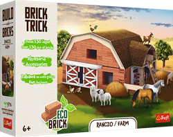 Brick Trick coffret ferme à construire - jouet créatif pour enfants