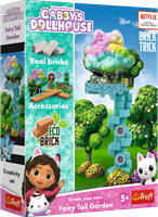 Brick Trick coffret de construction jardin féerique Gabby's Dollhouse - jouet créatif