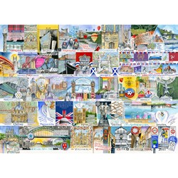 Gibsons puzzle Bright Lights & Big Cities - 1000 pièces de plaisir