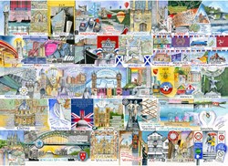 Gibsons puzzle Bright Lights & Big Cities - 1000 pièces de plaisir