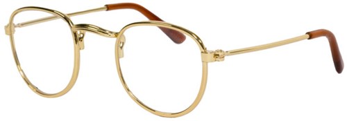 Heless accessoire poupée lunettes de lecture dorées jouet lunettes-3