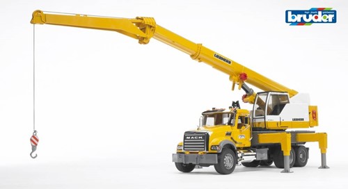 BRUDER MACK Granite Liebherr crane truck véhicule pour enfants