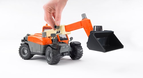 Bruder chargeur télescopique JLG 2505 véhicule jouet chantier-2