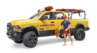 Bruder RAM 2500 Power Wagon voiture de plage sauveteur set lifeguard-2