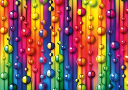 Yazz puzzle Bubbles - puzzle coloré 1000 pièces