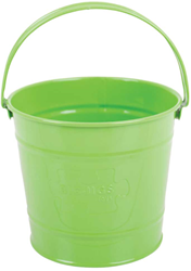 Bigjigs Seau en métal vert
