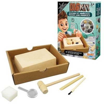 Buki digkit pierres et minéraux coffret éducatif