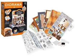 Buki diorama kit de construction boulangerie miniature avec éclairage LED