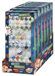 Buki billes - boîte à billes petit modèle avec 56 billes en verre