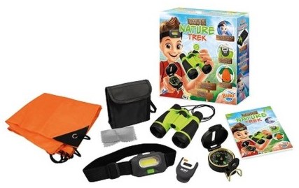 Buki Coffret Nature - Set d'aventure avec jumelles et boussole pour enfants