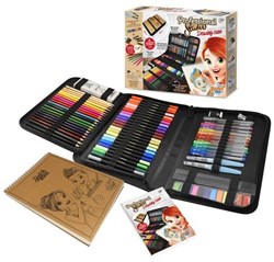 Buki trousse de dessin professionnelle - set créatif pour enfants