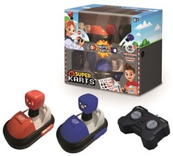 Buki voiture jouet télécommandée - Super Karts set de course et de duel